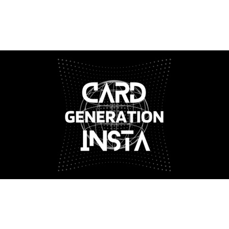 Card Generation Insta by Michael Shaw video DOWNLOAD