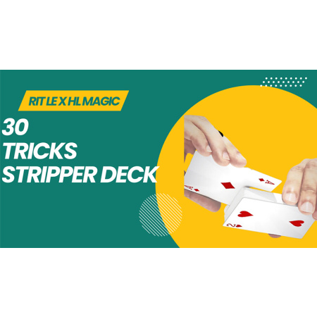 30 TRICKS STRIPPER DECK by RIT LE X HL MAGIC video DOWNLOAD