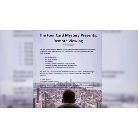 TFCM Presents - Remote Viewing by Boyet Vargas eBook DOWNLOAD