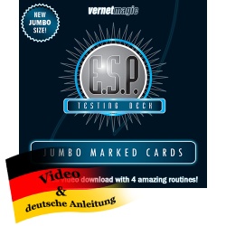 ESP Jumbo Testing Cards by Vernet (markiert)