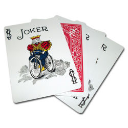 Joker Deck, Bicycle Rote Rückseite