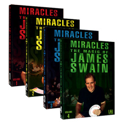 Miracles - The Magic of James Swain Set Vol 1 thru Vol 4)...