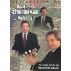 David Roth Expert Coin Magic Made Easy (3 Vol. set) video...
