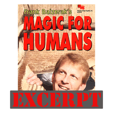 Magic For Humans by Frank Balzerak video DOWNLOAD (Excerpt of Magic For Humans by Frank Balzerak)