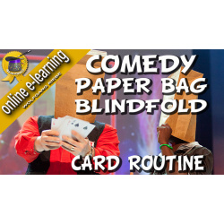 Comedy Paper Bag Blindfold Routine by Wolfgang Riebe...