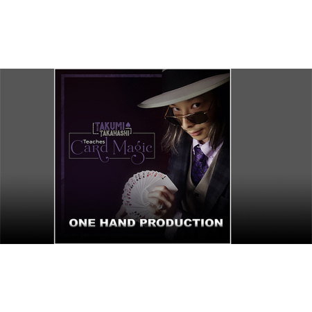 Takumi Takahashi Teaches Card Magic - One Hand Production video DOWNLOAD