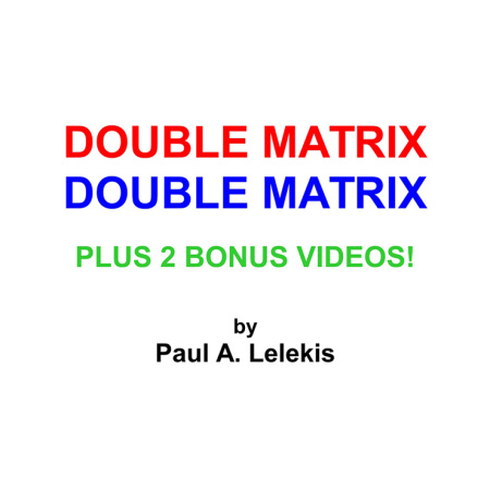 DOUBLE MATRIX by Paul A. Lelekis Mixed Media DOWNLOAD