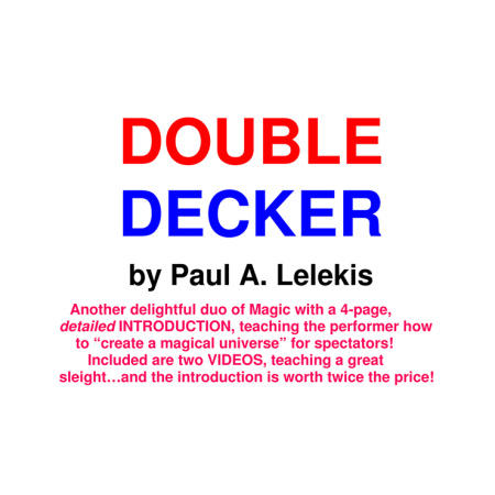 DOUBLE DECKER by Paul A. Lelekis Mixed Media DOWNLOAD