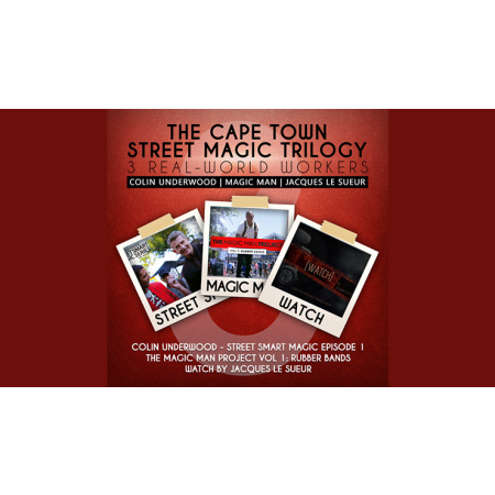 The Cape Town Street Magic Trilogy by Magic Man, Colin Underwood and Jaques Le Suer video DOWNLOAD