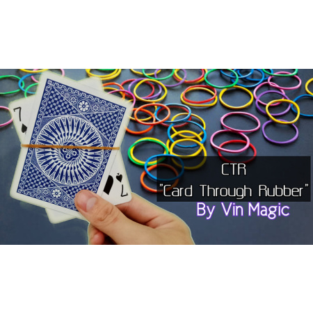 CTR (Card Through Rubber) by Vin Magic video DOWNLOAD