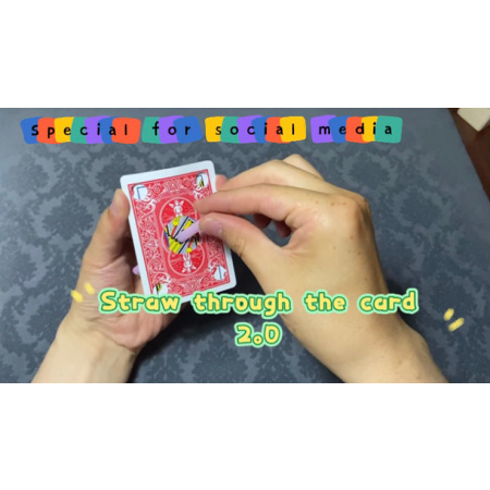 Straw Through Card 2.0 by Dingding video DOWNLOAD